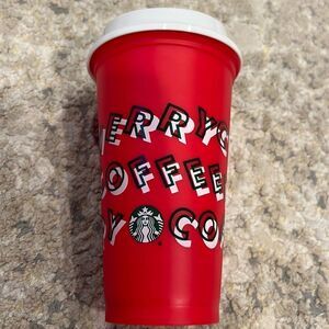 Starbucks Limited Edition Red Holiday Coffee Cup new NWOT